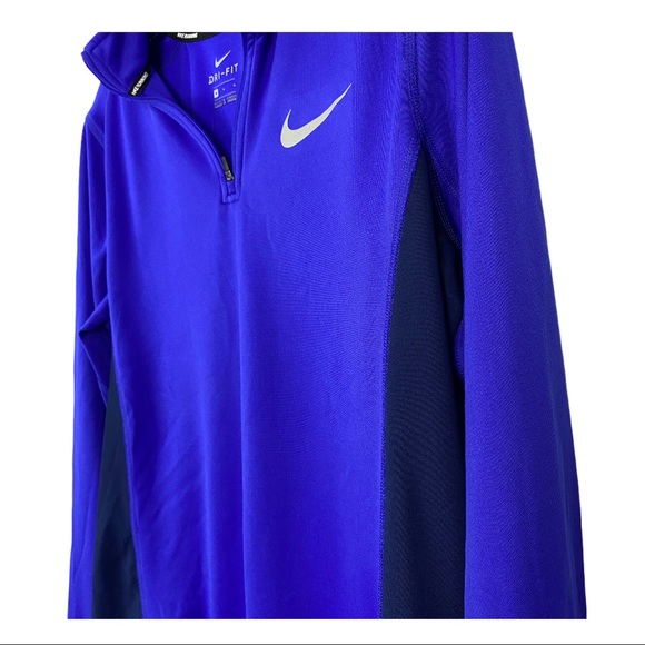 Nike Dry Half Zip Long Sleeve Running Med - Picture 4 of 6